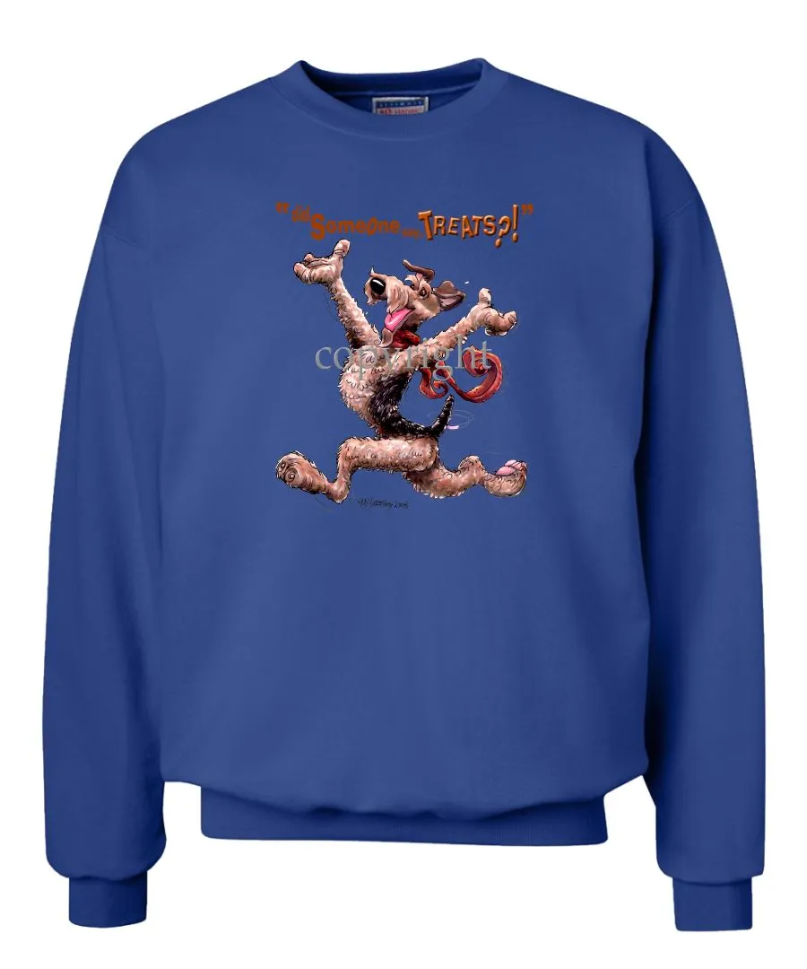 Airedale Terrier - Treats - Sweatshirt