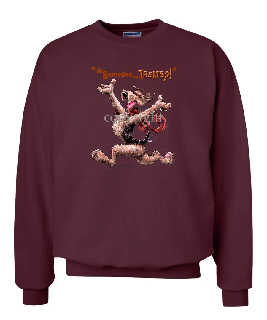 Airedale Terrier - Treats - Sweatshirt