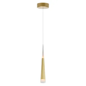 ANDES LED DOWN MINI PENDANT-SATIN GOLD