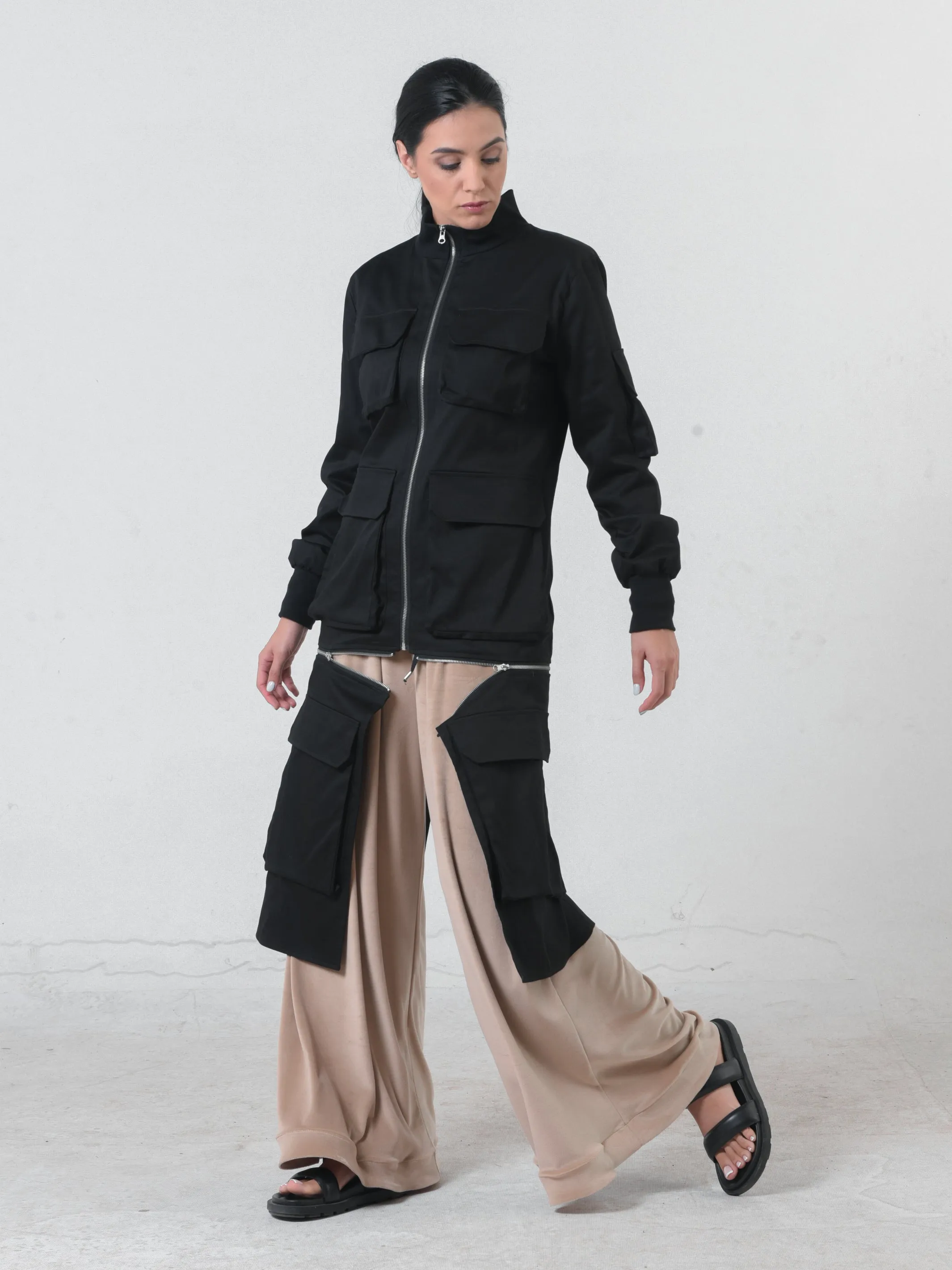 Avant Garde Zipper Jacket