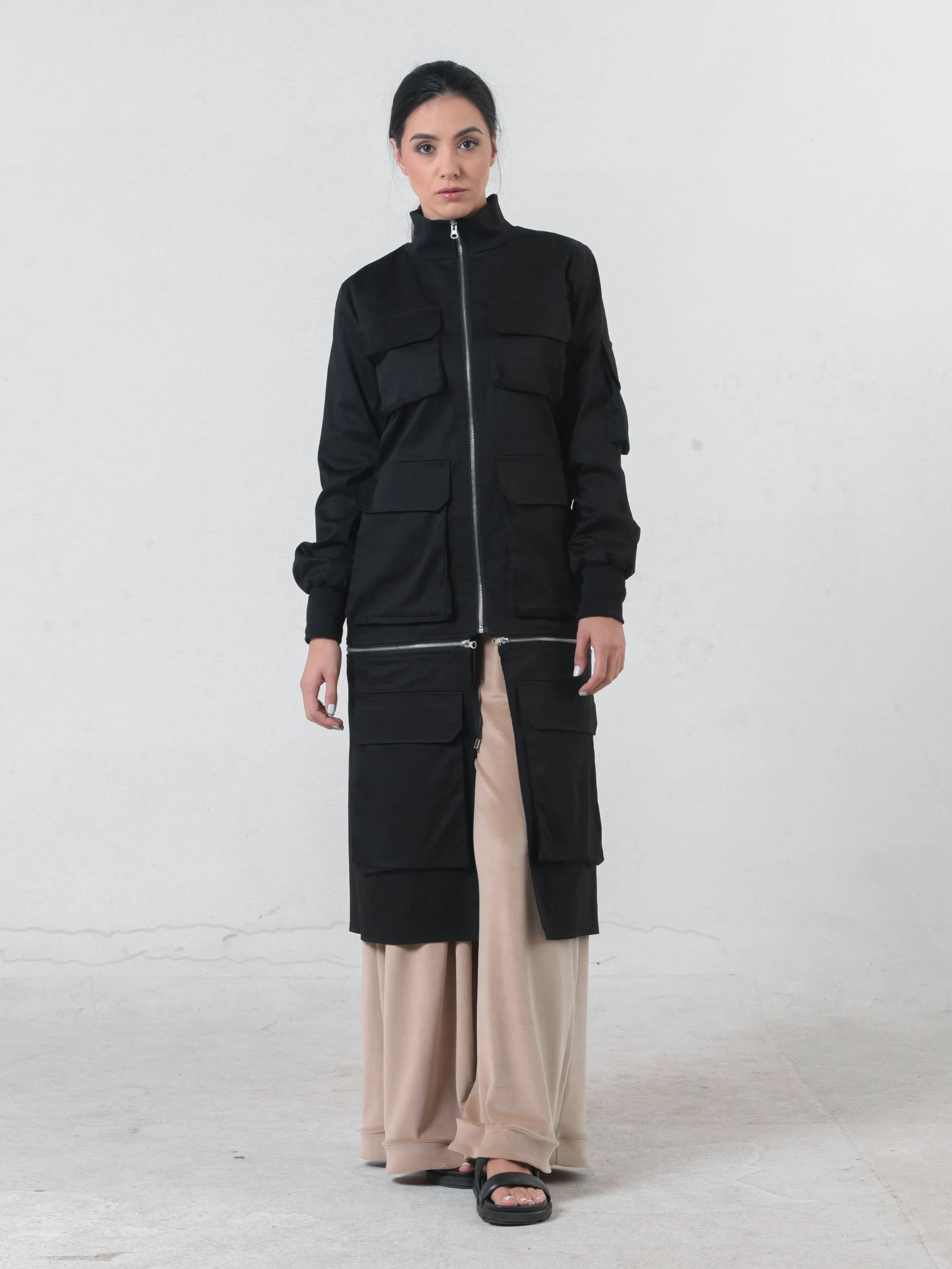 Avant Garde Zipper Jacket