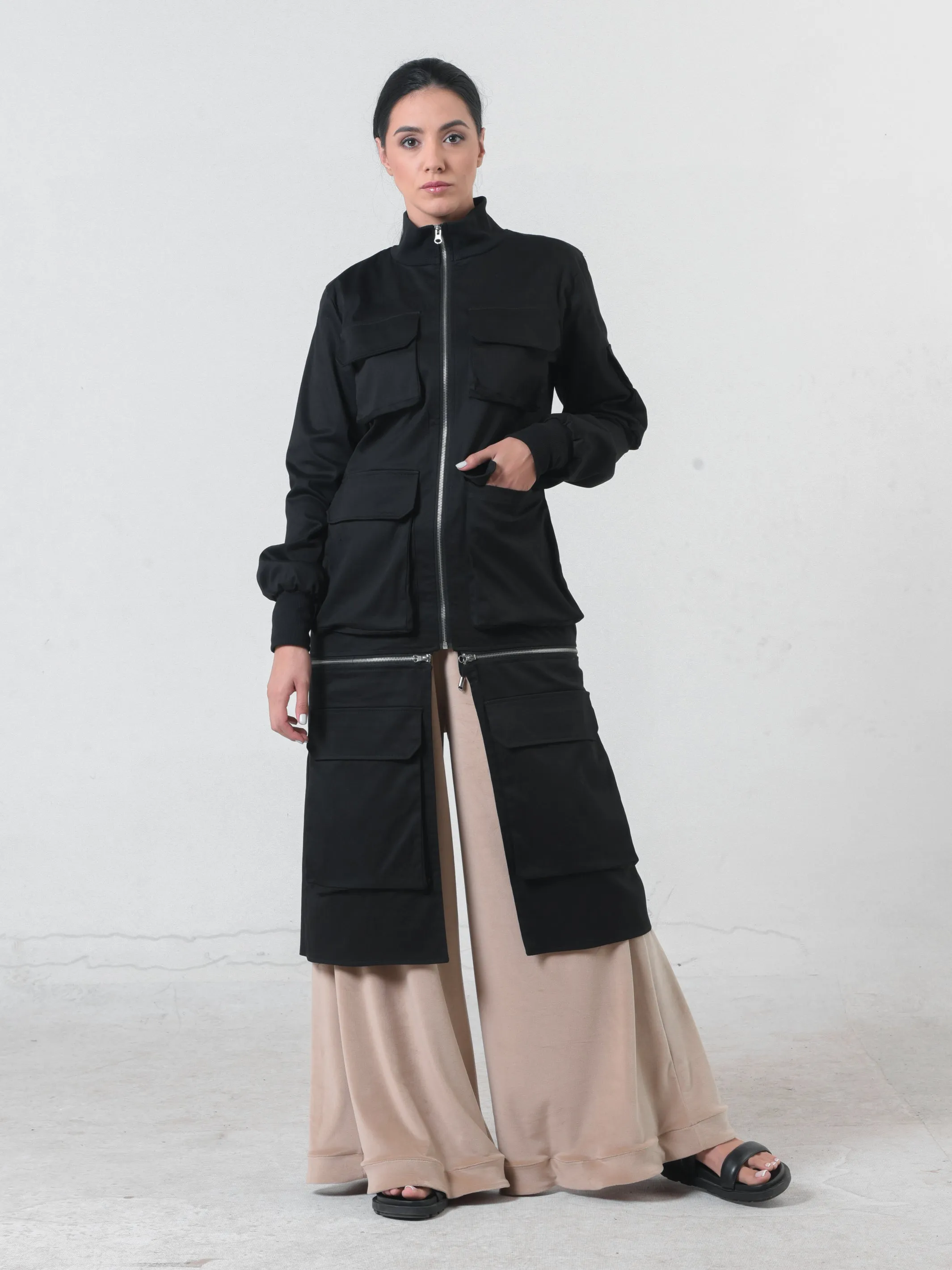 Avant Garde Zipper Jacket