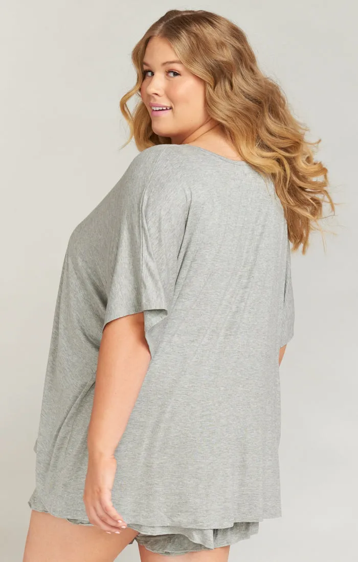 Benji Tunic Sleep Set ~ Maid of Honor Grey