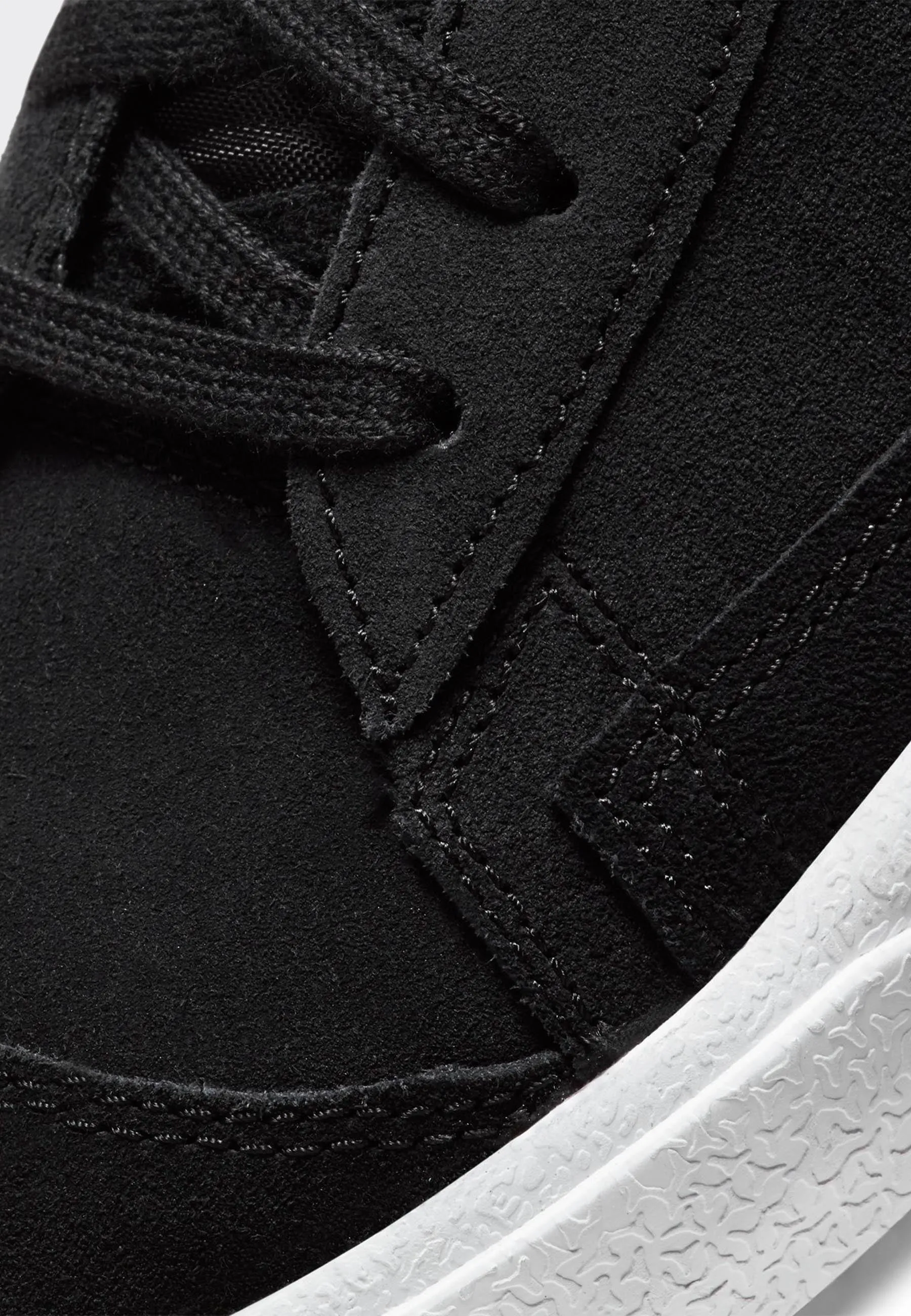 Blazer Mid '77 Suede - black/white