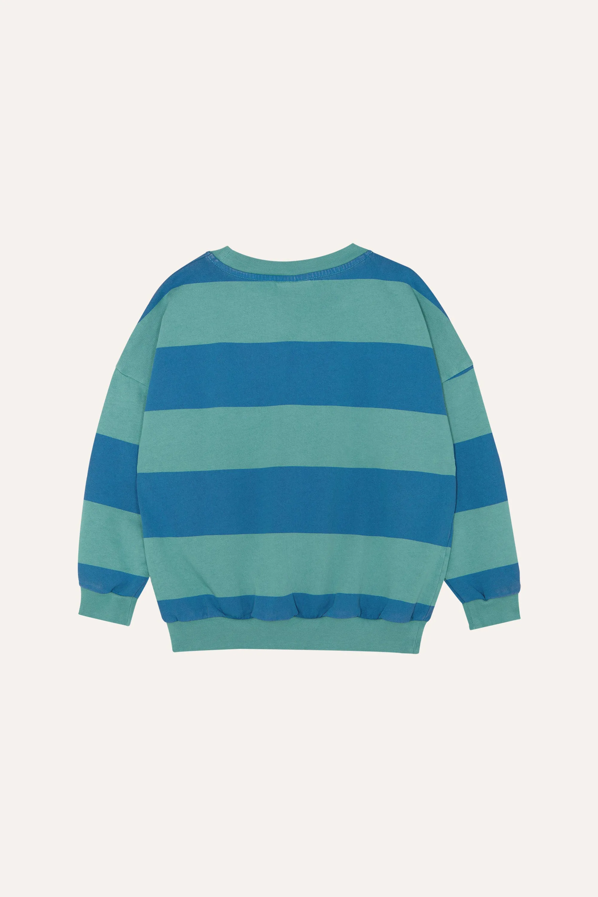 Blue Stripes Oversized Kids Sweatshirt