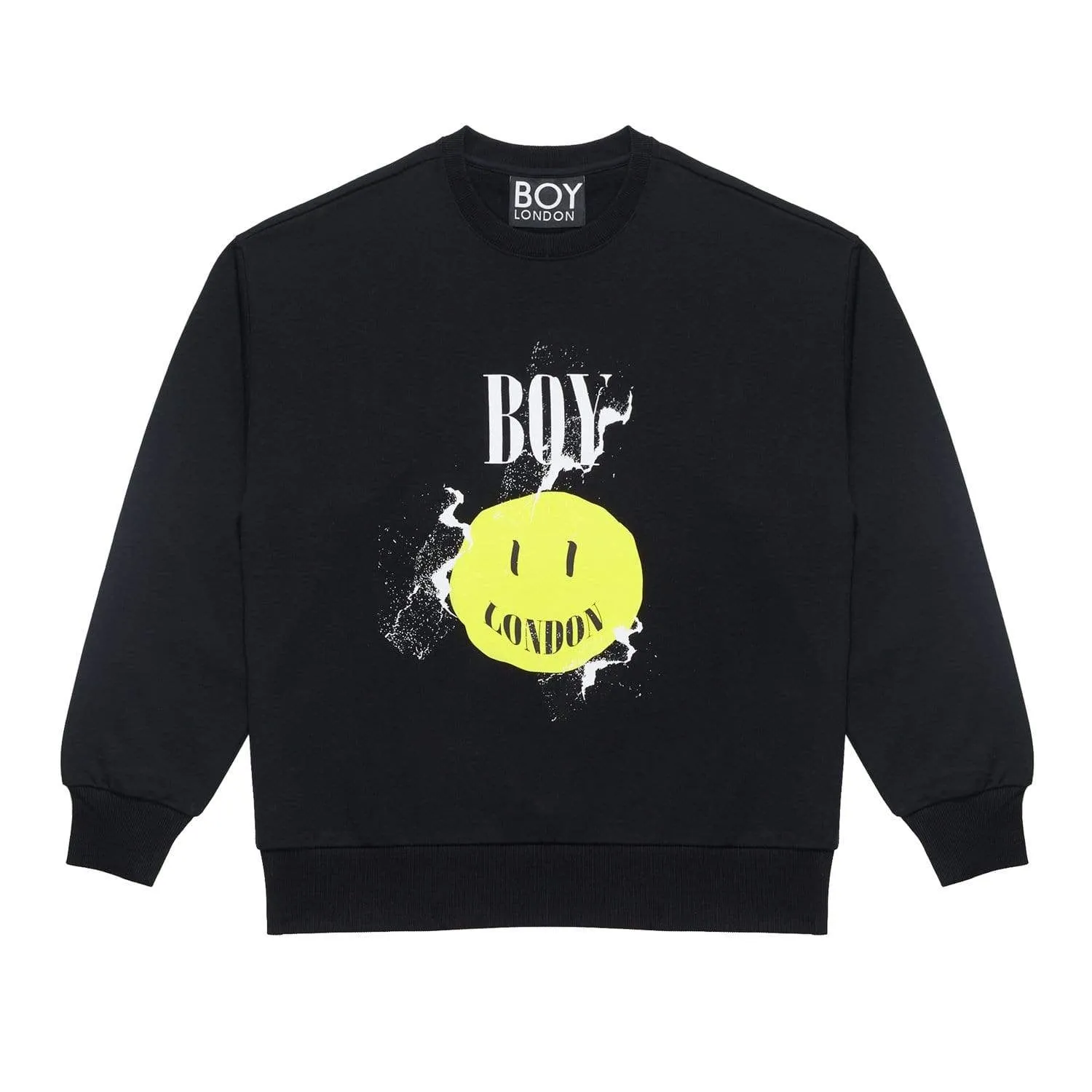 BOY ACID SWEATSHIRT - BLACK