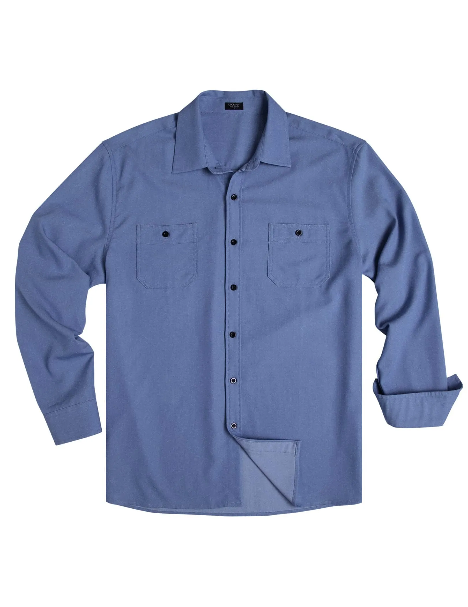 Button Down Long Sleeve Chambray Shirt (US Only)