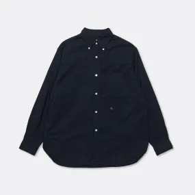 Button Down Wind Shirt - Dark Navy