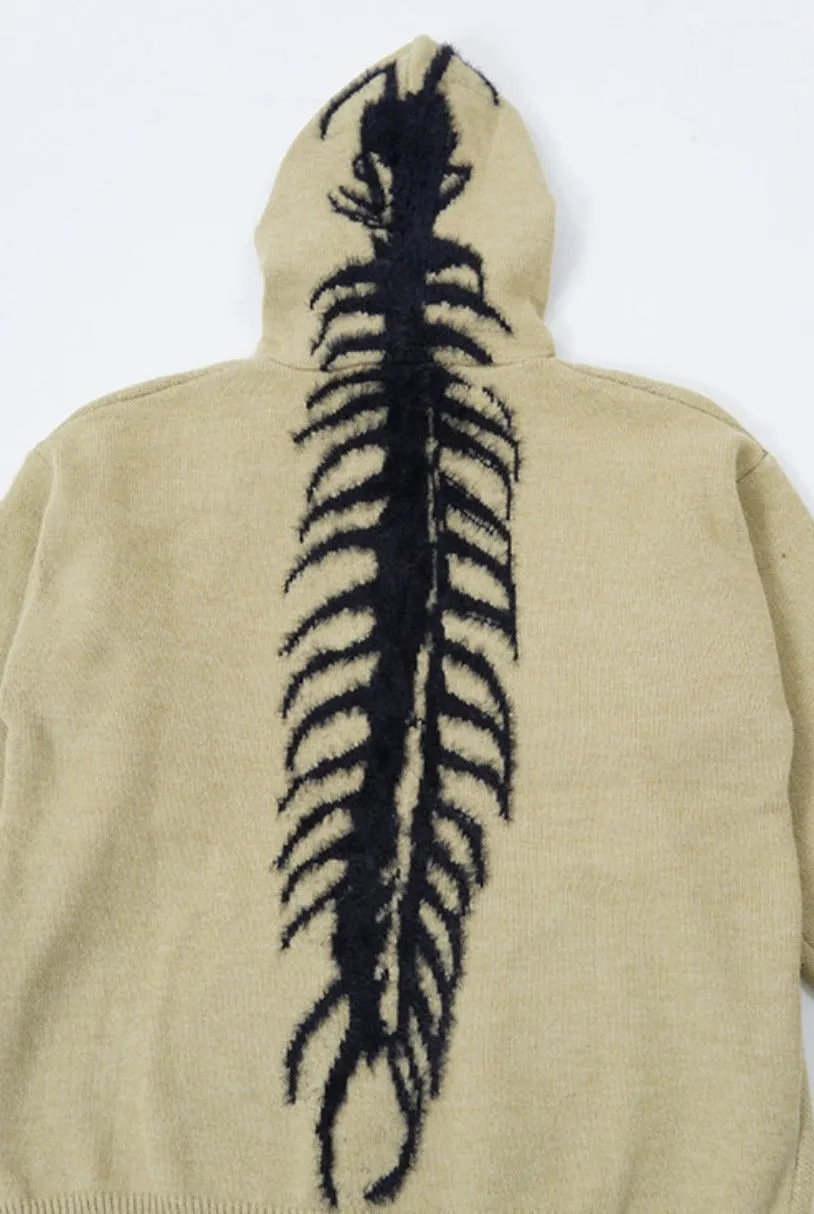 Centipede Knit Hoodie