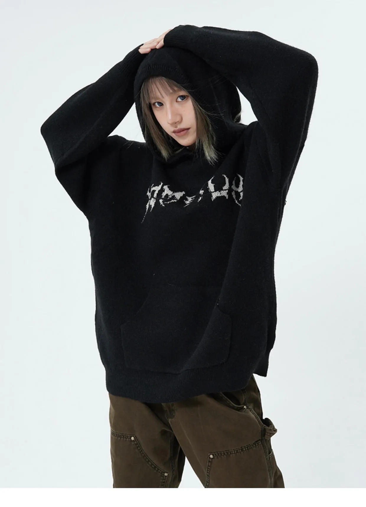 Centipede Knit Hoodie