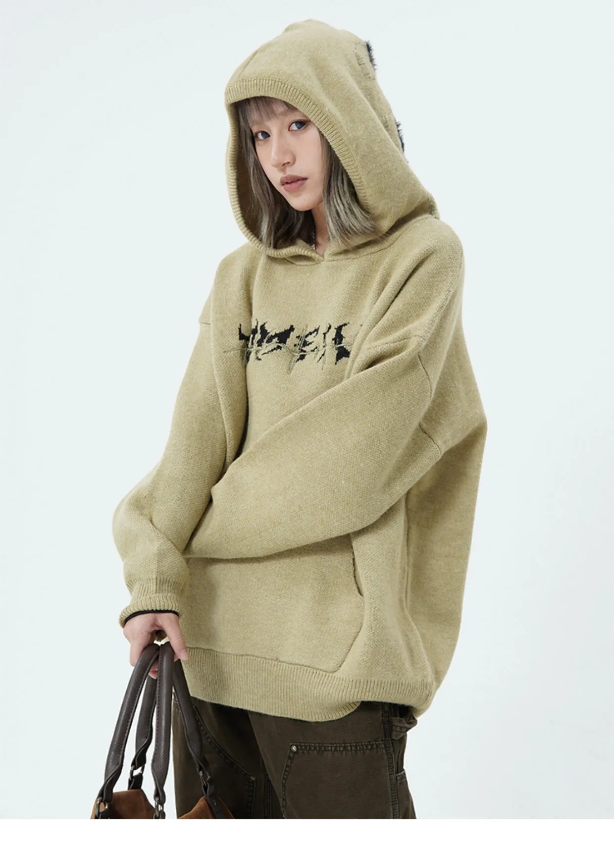 Centipede Knit Hoodie