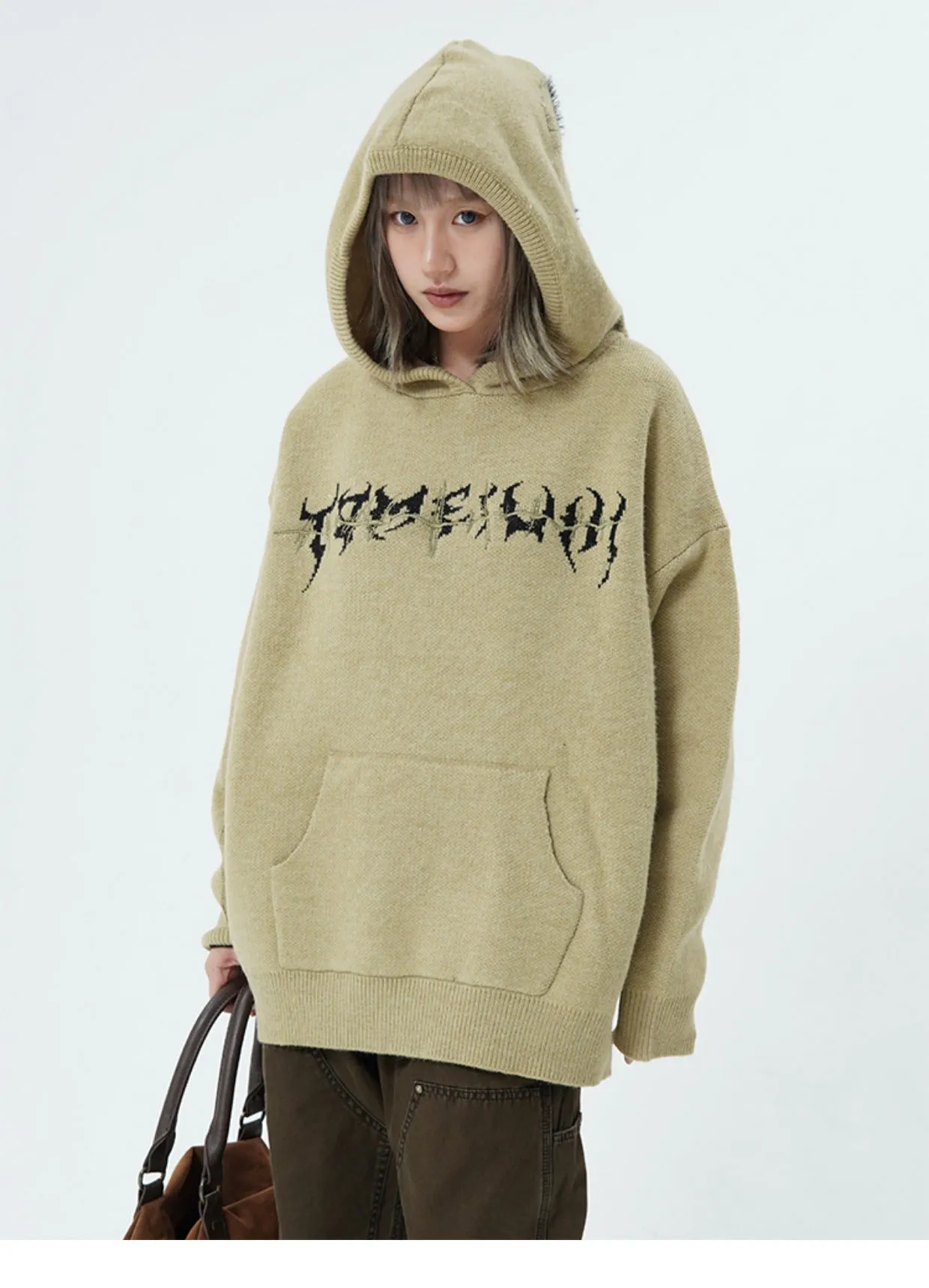 Centipede Knit Hoodie