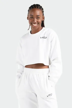 Chill Oversized Crop Sweatshirt