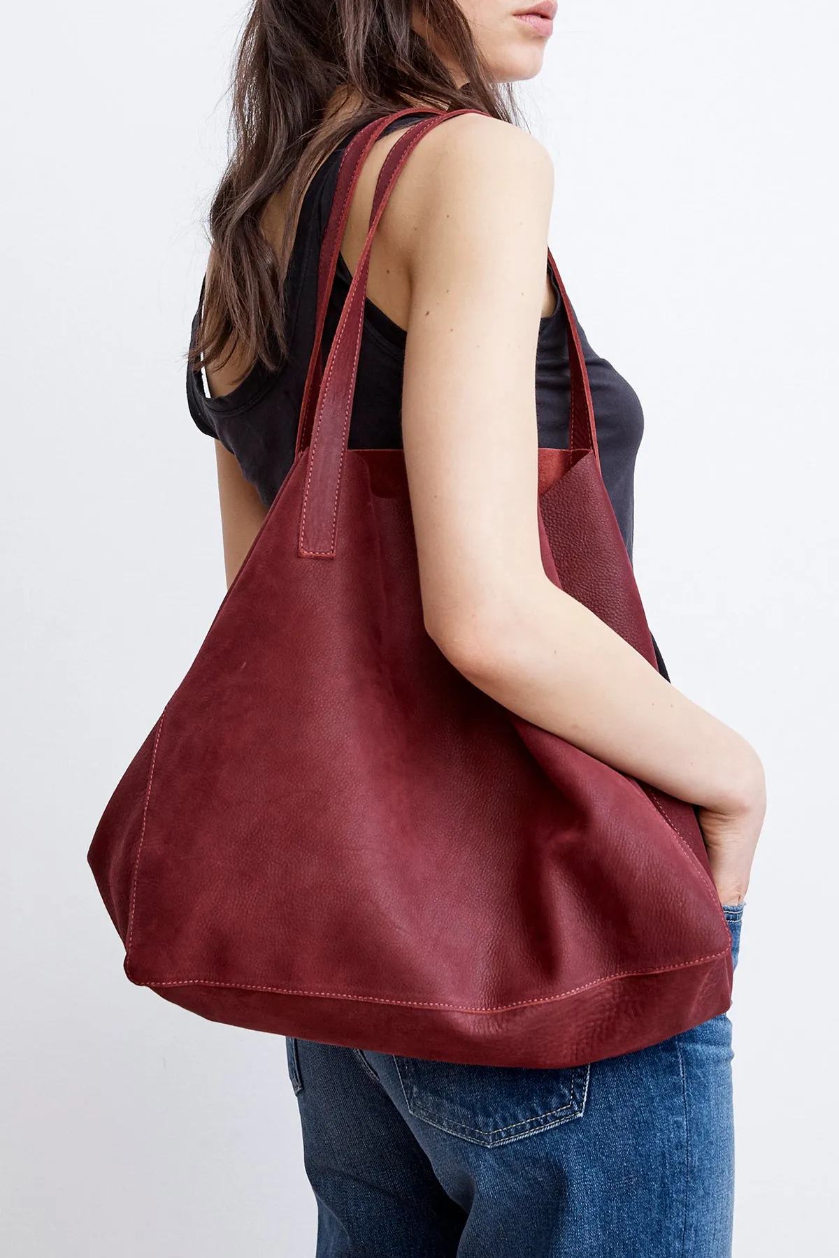 CLOVER LEATHER TOTE