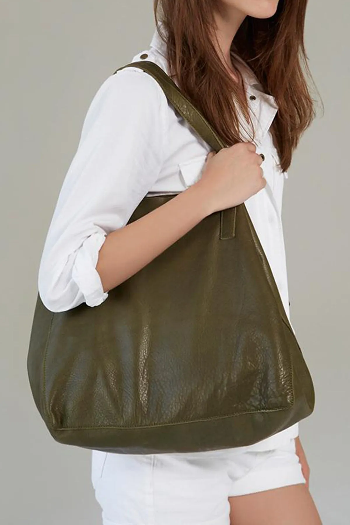 CLOVER LEATHER TOTE