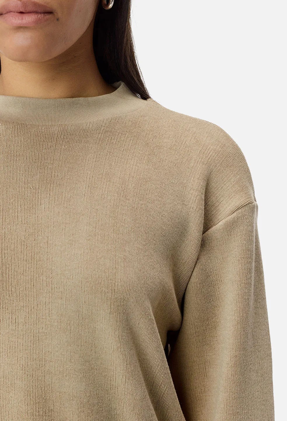 Cotton Corduroy Sweatshirt / Linen