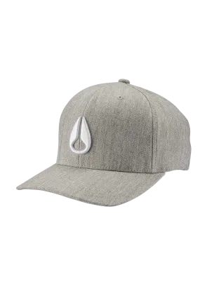 Deep Down Snapback - Heather Gray / White