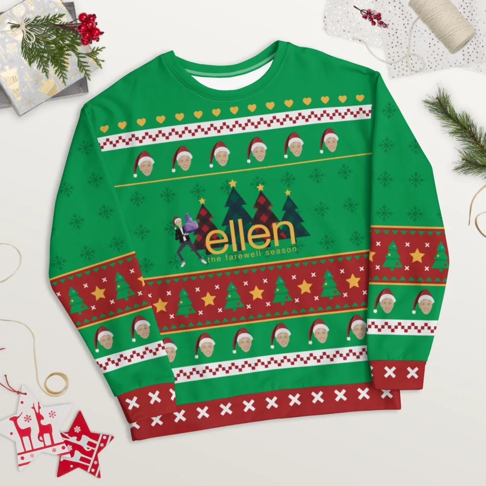 Ellen's Holiday Ugly Sweatshirt