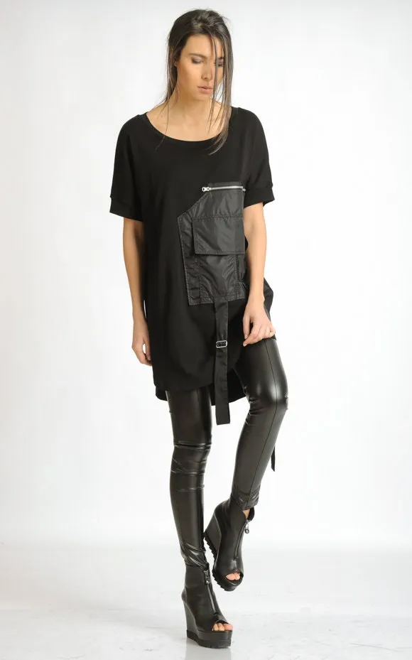 Extravagant Black Tunic