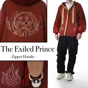 Preorder Exclusive Fire-Themed Zip-Up Hoodie