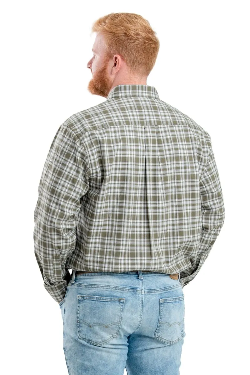 Foreman Flex Long Sleeve Button Down Shirt