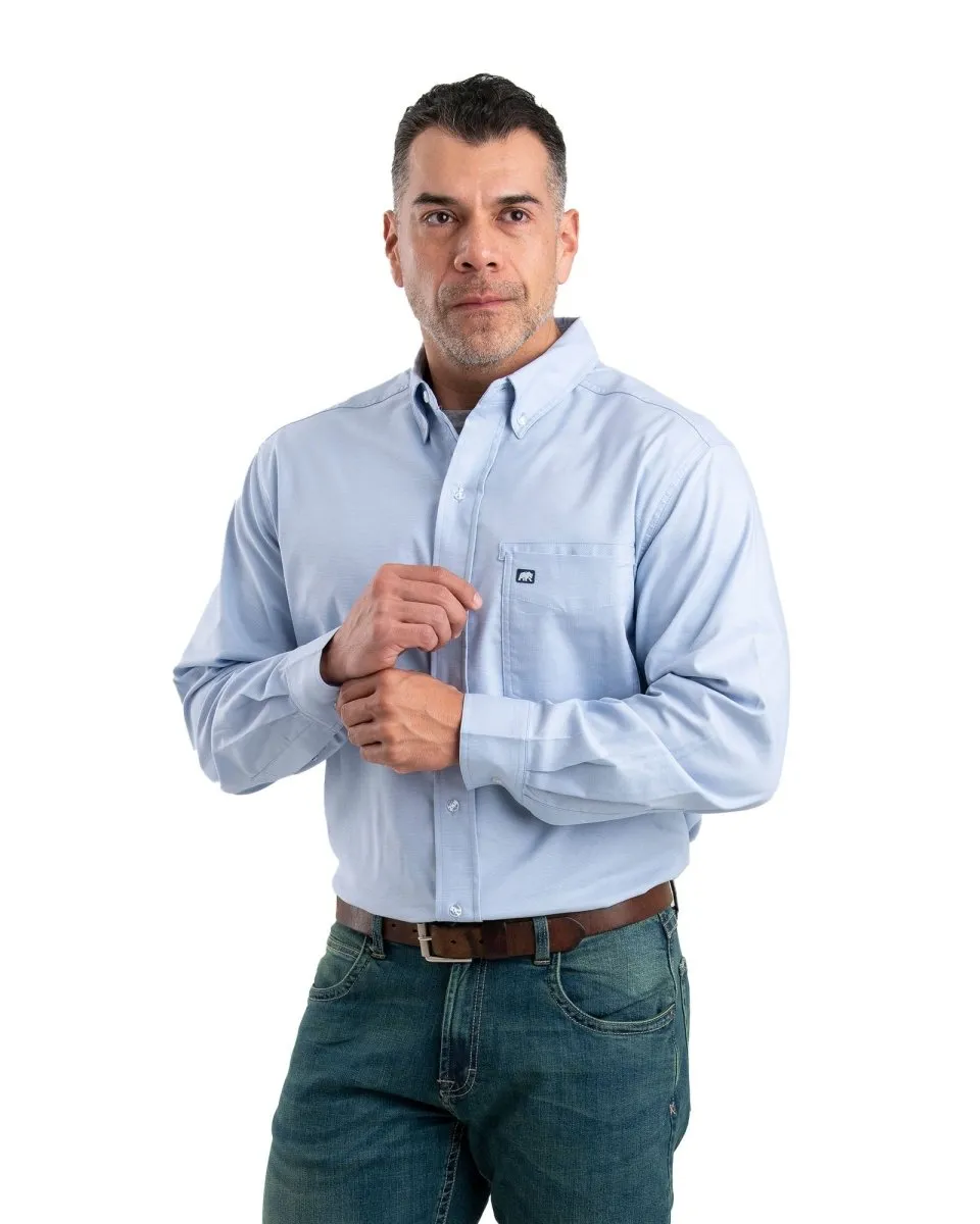 Foreman Flex Long Sleeve Button Down Shirt