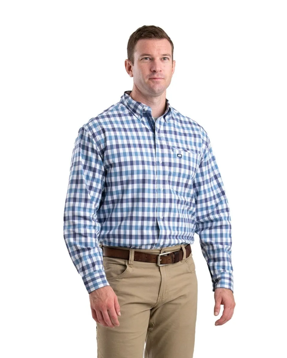 Foreman Flex Long Sleeve Button Down Shirt