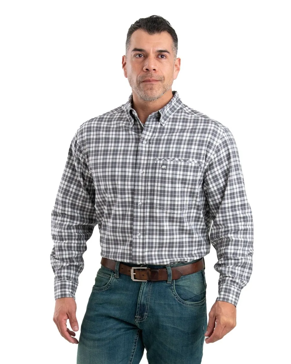 Foreman Flex Long Sleeve Button Down Shirt