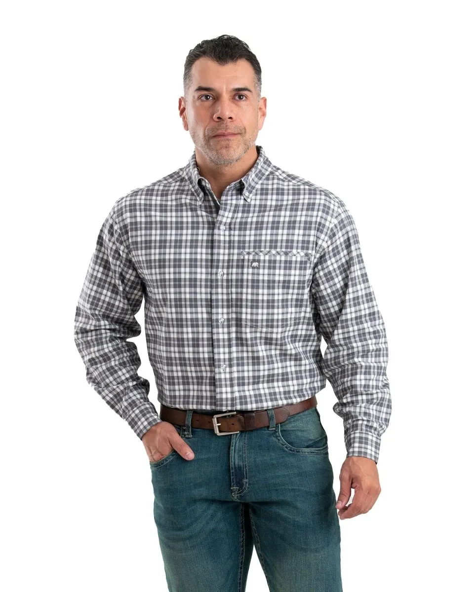 Foreman Flex Long Sleeve Button Down Shirt