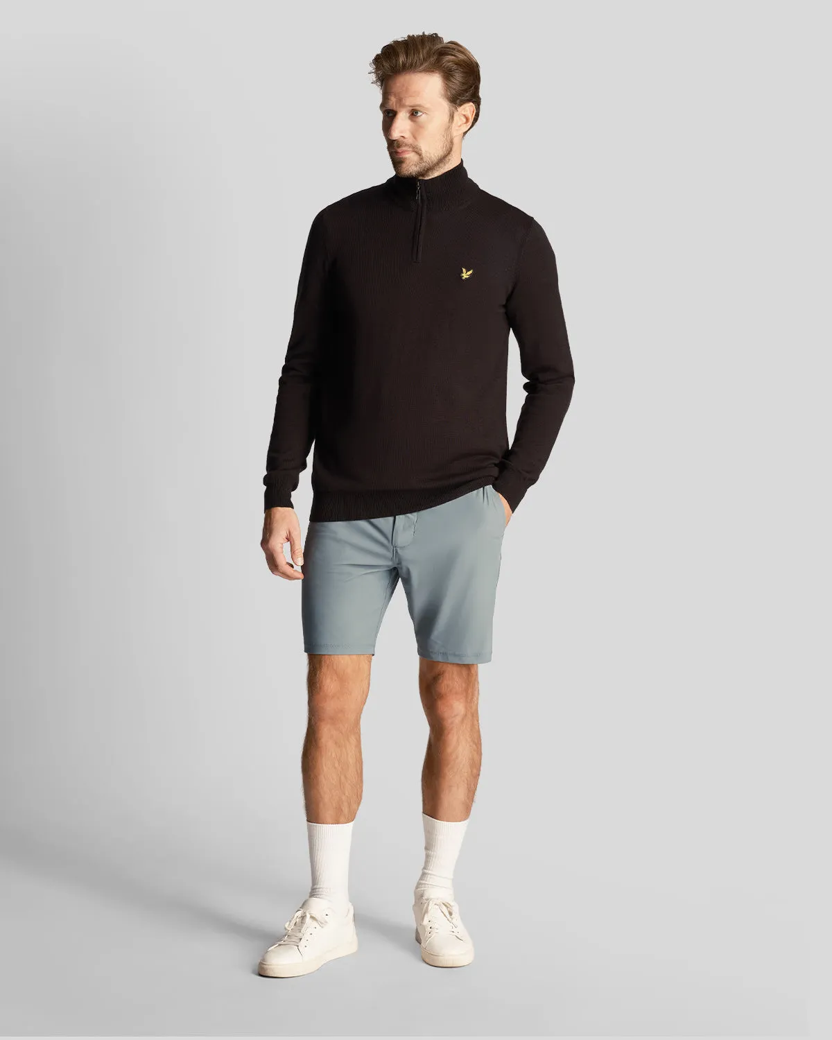 Golf Core 1/4 Zip Merino Jumper