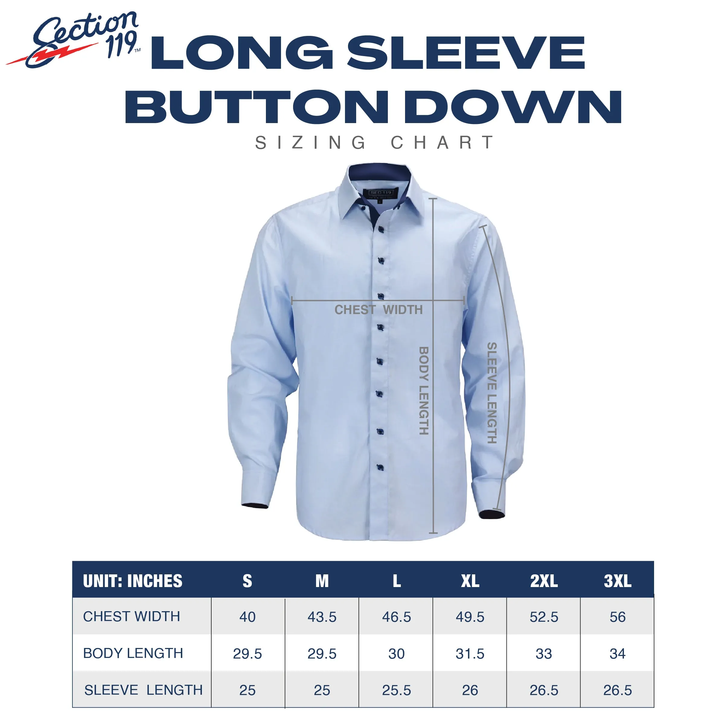 Grateful Dead | Long Sleeve Button-Down | Blue Gingham