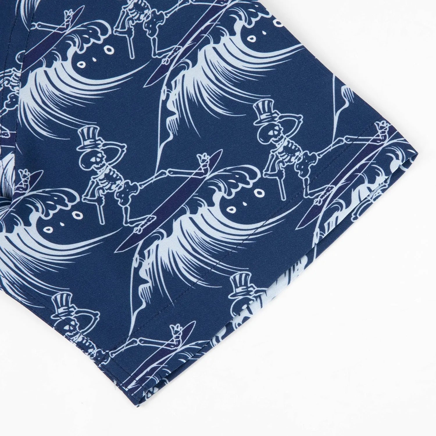 Grateful Dead | Relaxed Button Down | Skeleton Waves