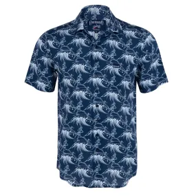 Grateful Dead | Relaxed Button Down | Skeleton Waves