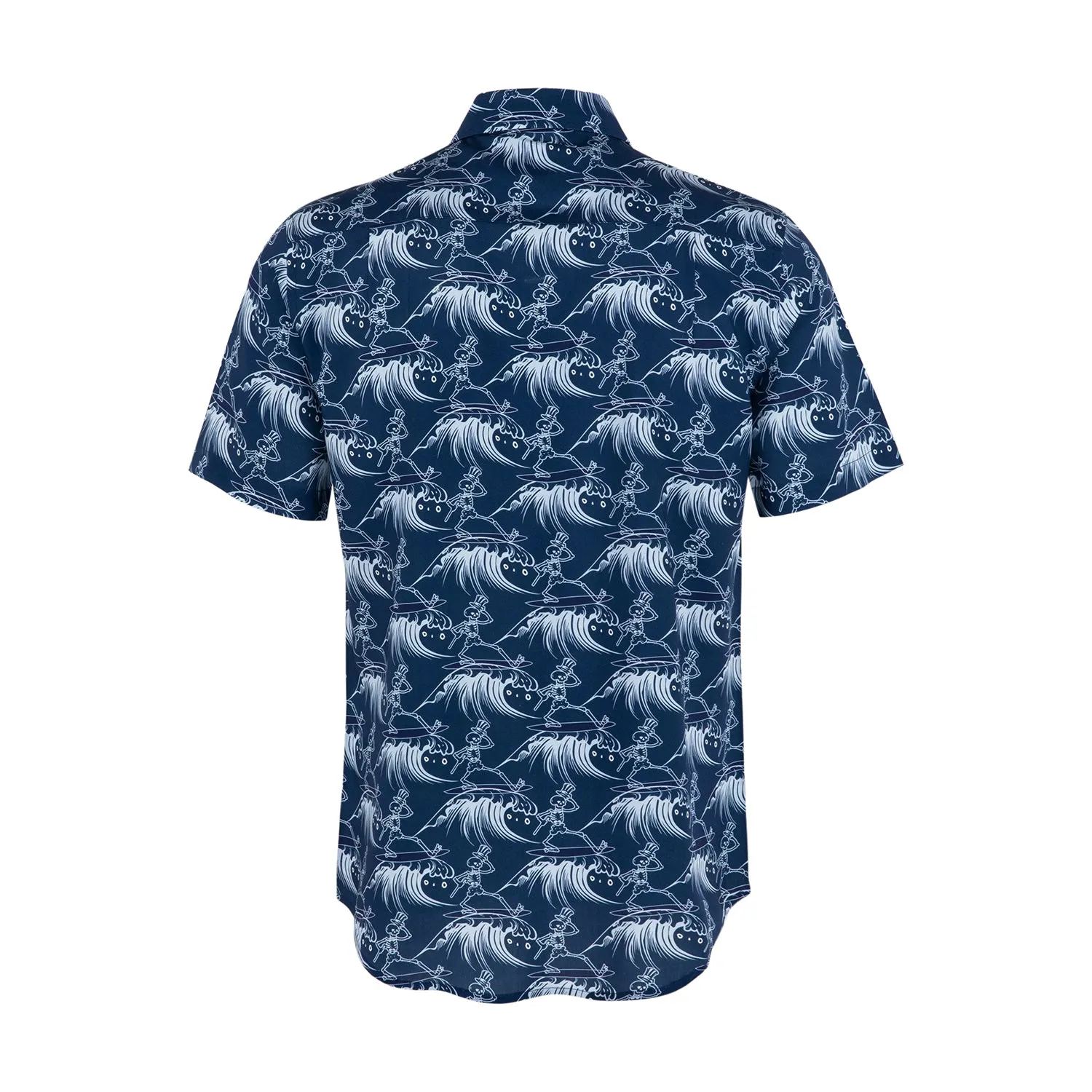 Grateful Dead | Relaxed Button Down | Skeleton Waves