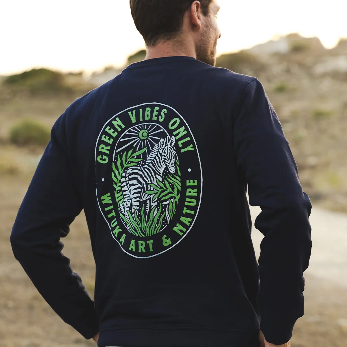 Green Vibes Only Sweatshirt