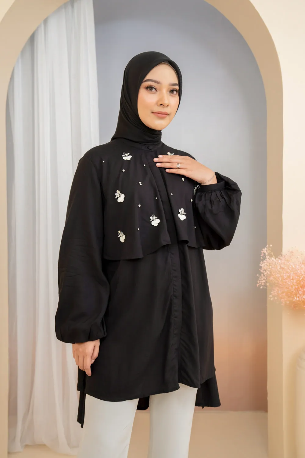 Grizelle Tunic Black Onyx