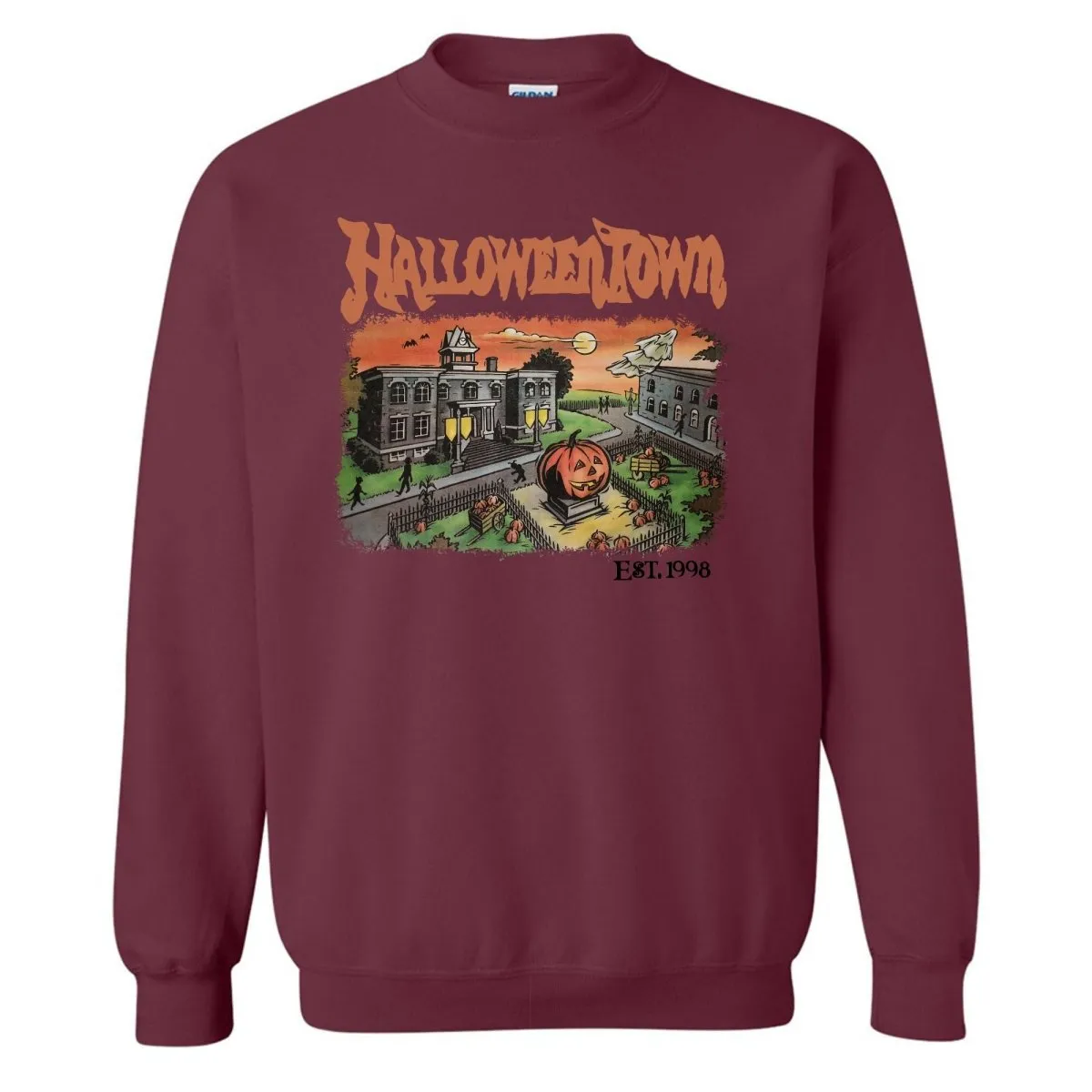 'HalloweenTown' Crewneck Sweatshirt