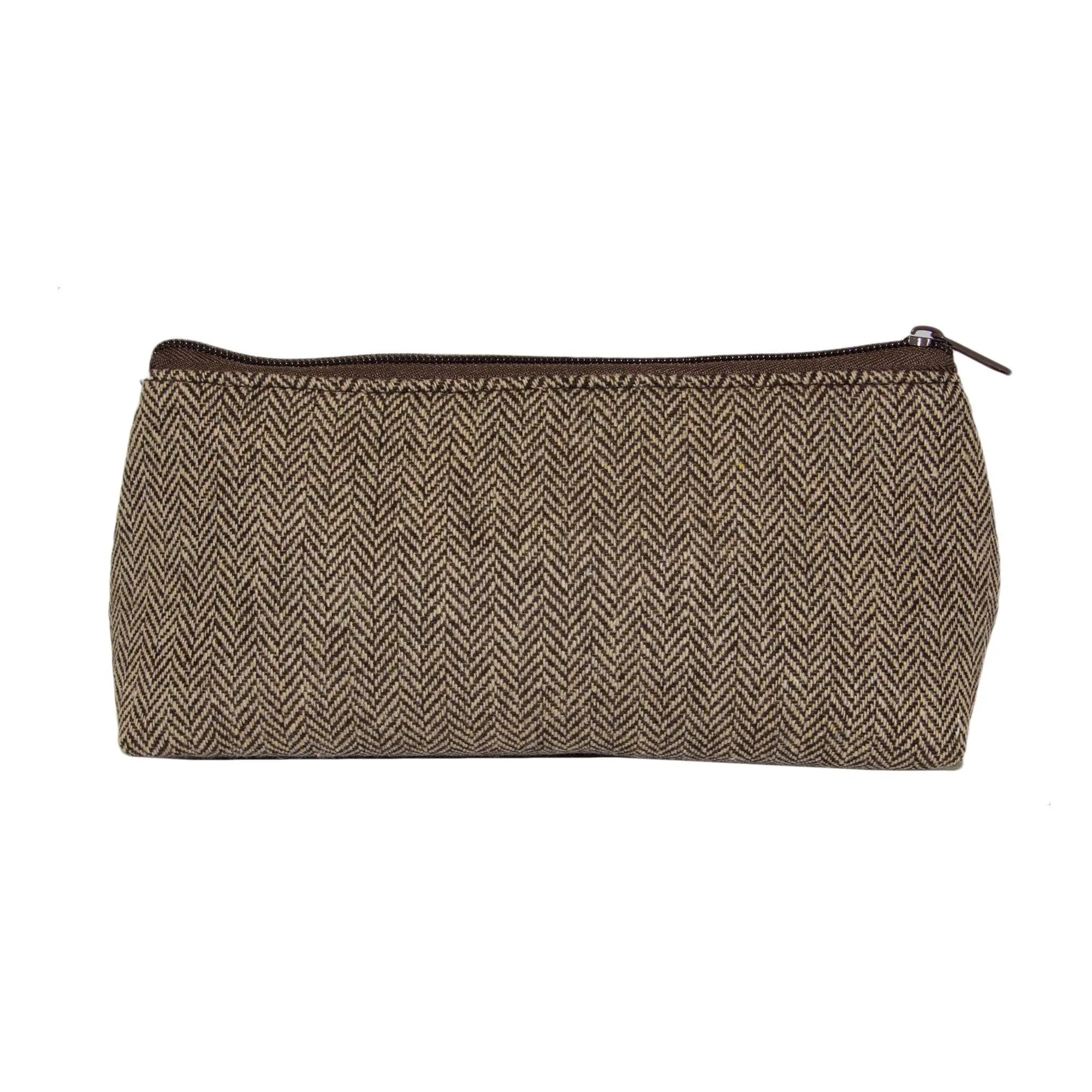 Herringbone Grab N Go Zipper Pouch