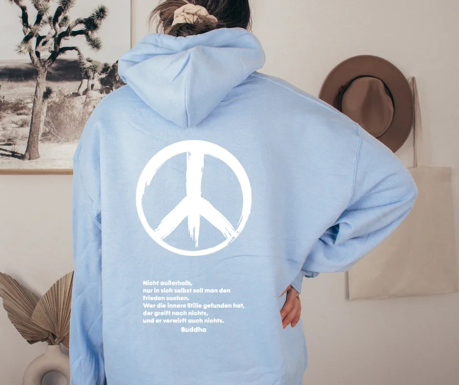 Hoodie Unisex - Peace -