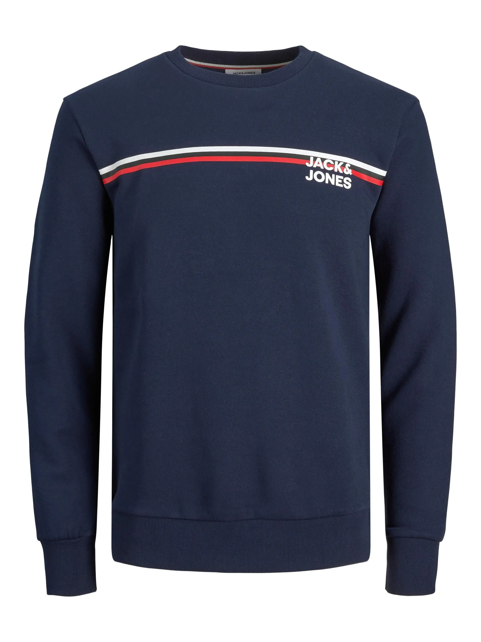 Jack & Jones Atlas Crew Neck Sweat  - NAVY BLAZER