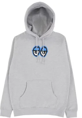 Krooked Eyes LG Pullover Hoodie Heather Grey/Blue