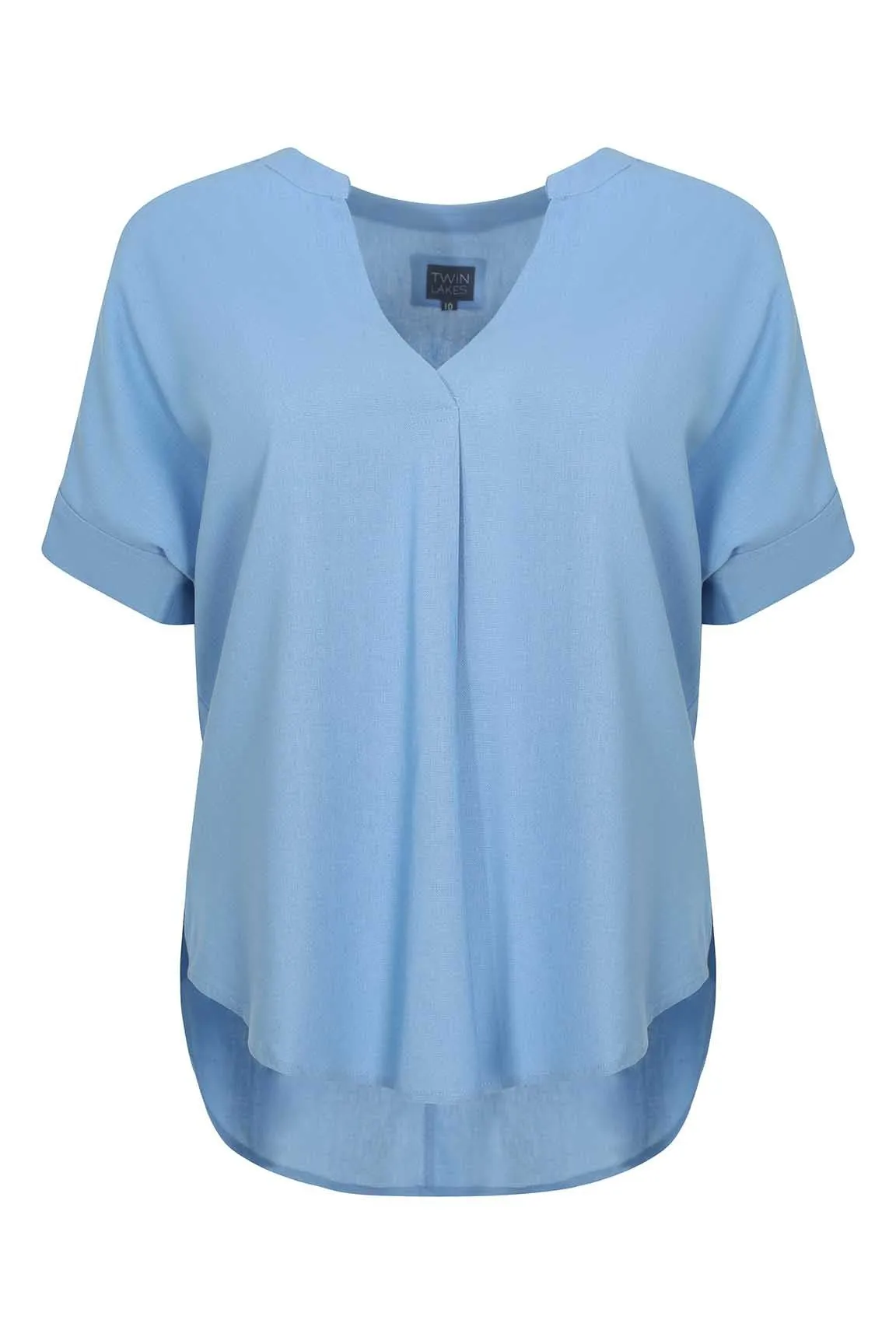 Linen Blend Tunic | SKY | 6772YR