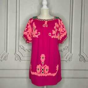 Mayan Revival Zonte Tunic - Pink