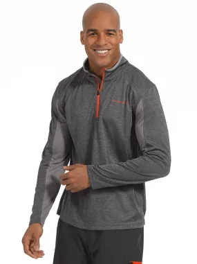 Men's Bird's Eye Mesh Half Zip Shirt