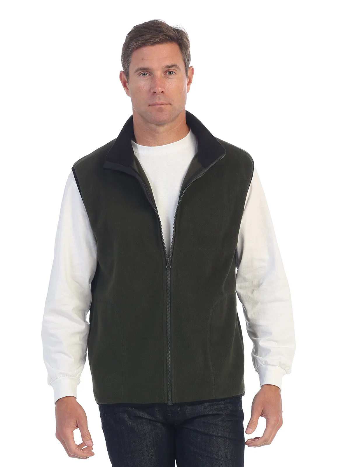 Men's Full Zipper Vest