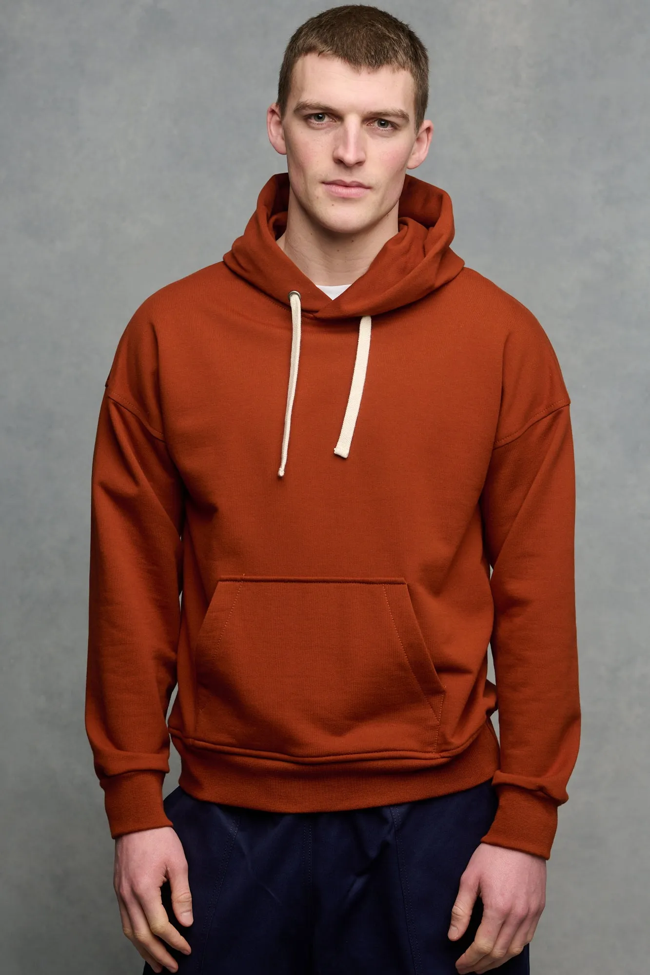 Men's Hooded Sweatshirt - Cinnamon