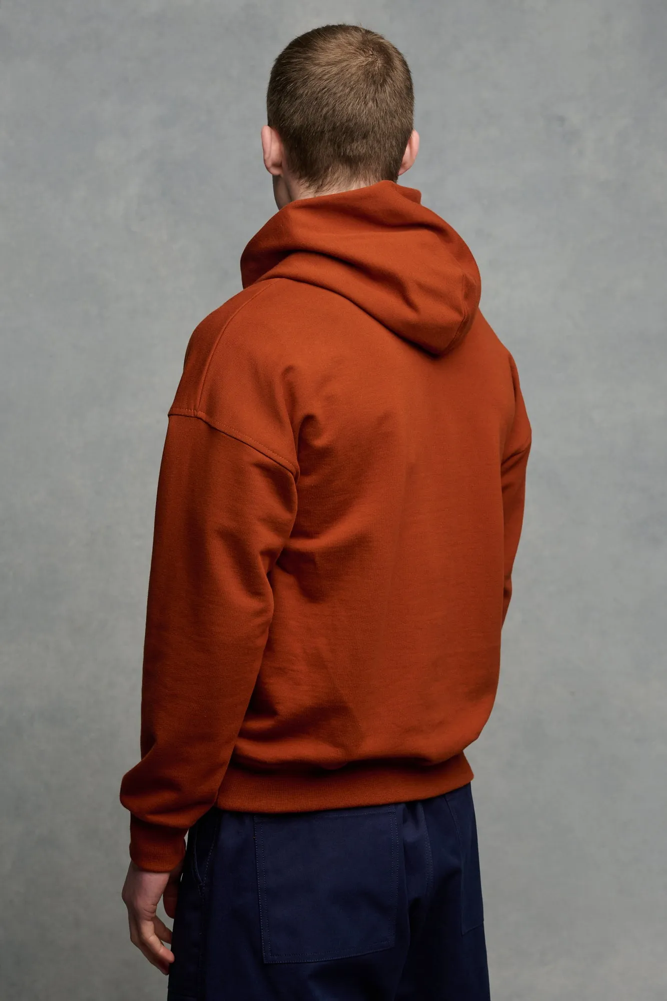 Men's Hooded Sweatshirt - Cinnamon