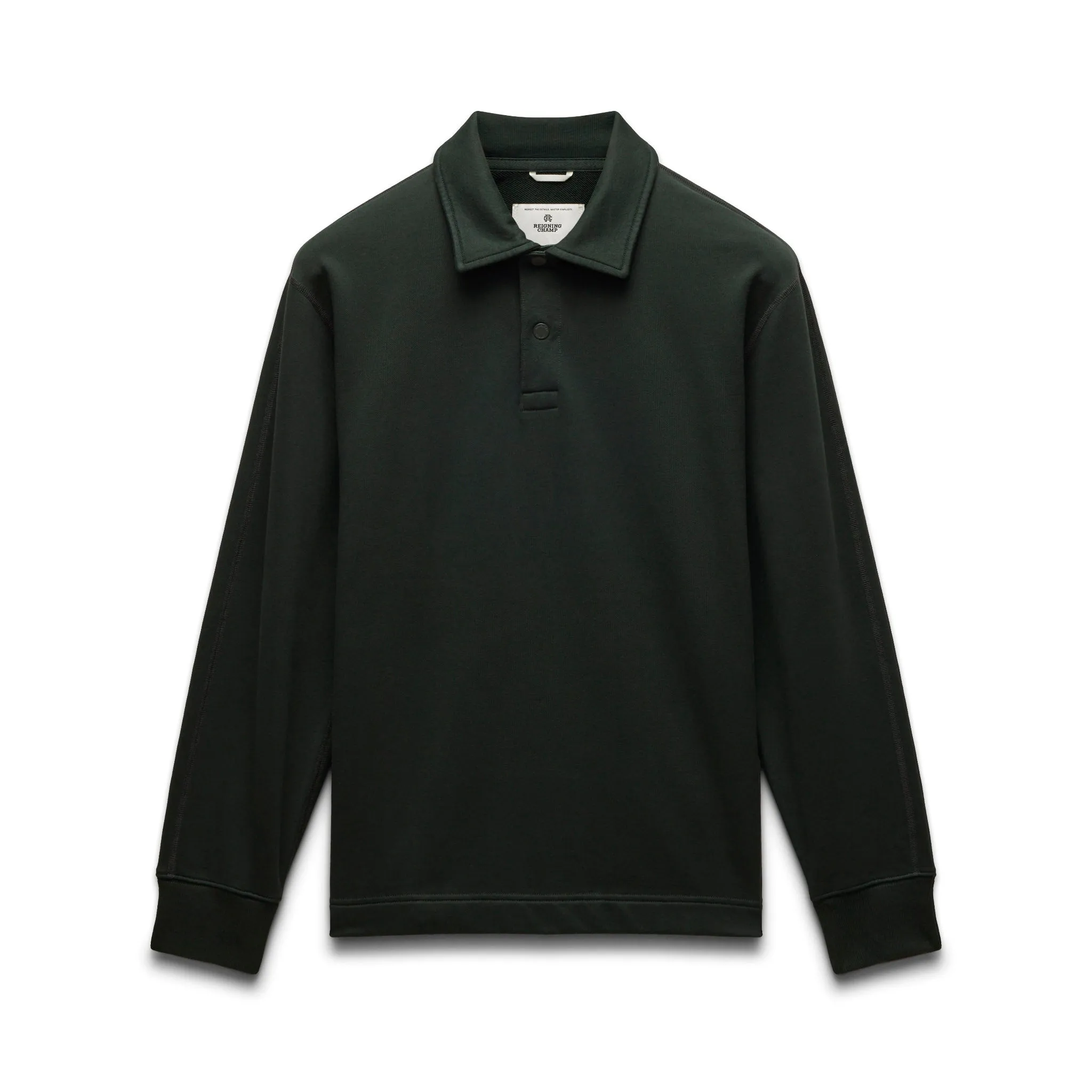 Midweight Terry Rugby Sweatshirt