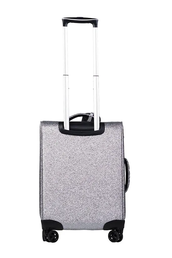 Moonstruck Rebel Dream Luggage with White Zipper