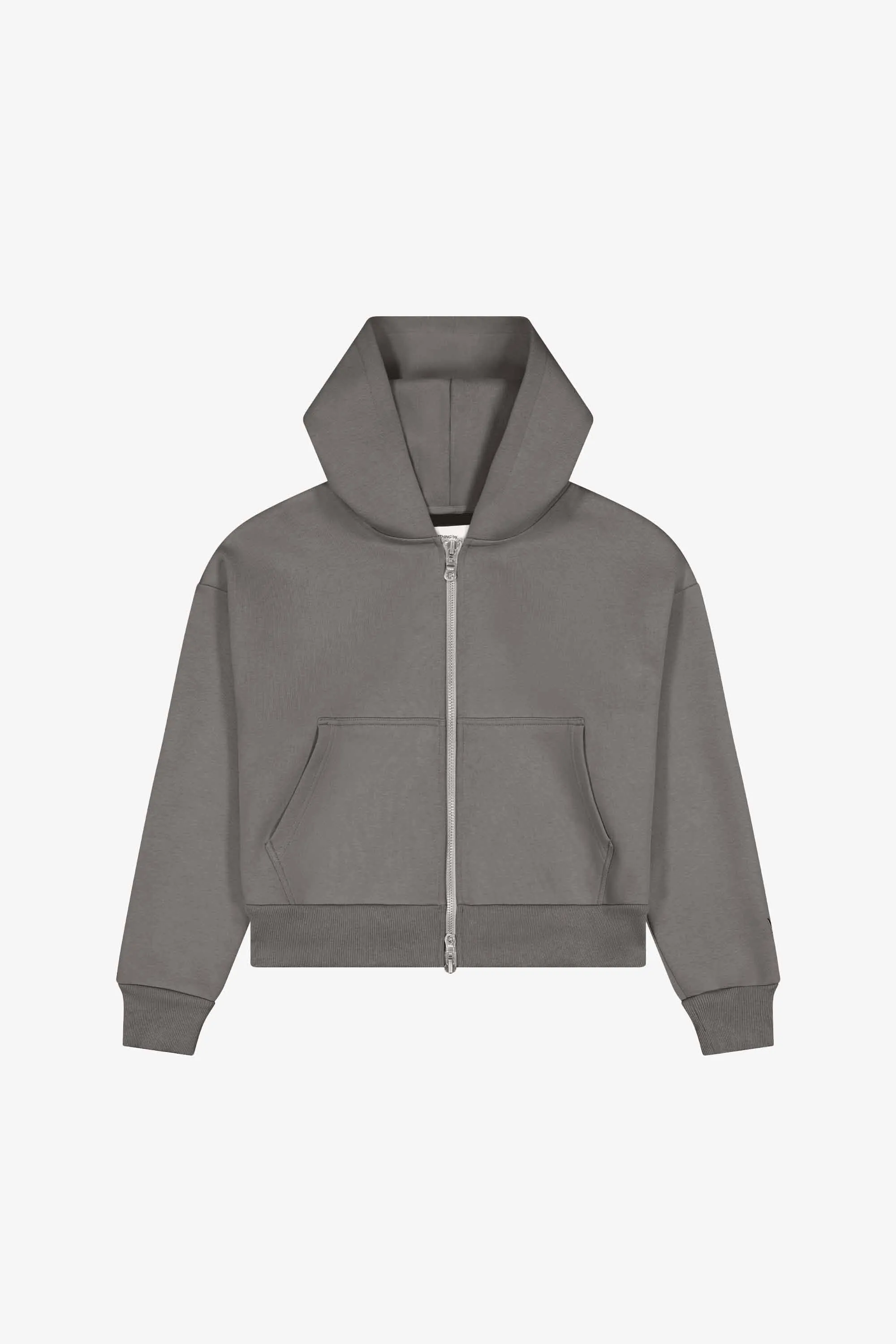 NOTHING ZIP HOODIE | CONCRETE